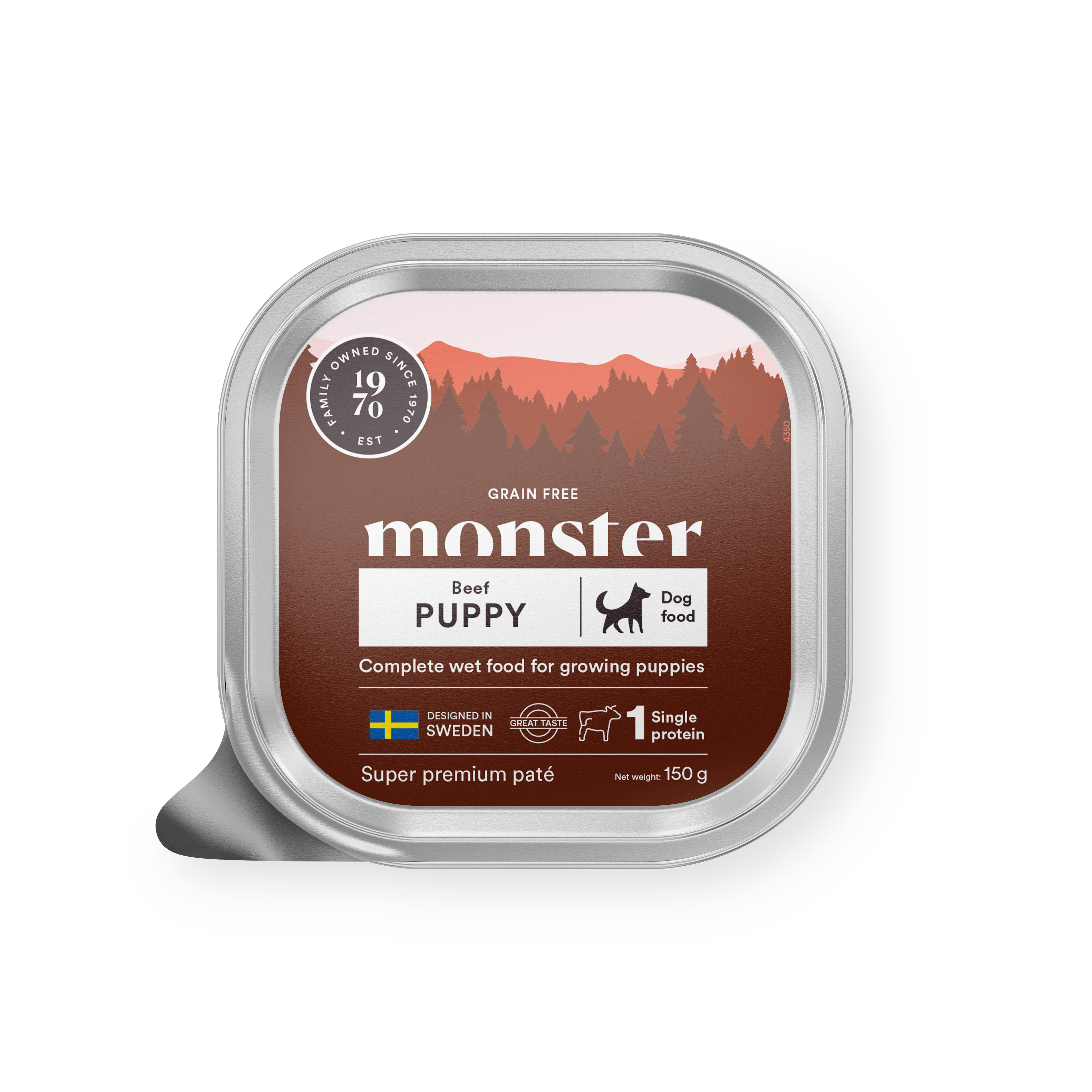 Monster Pet Food Dog Puppy Paté 150 g