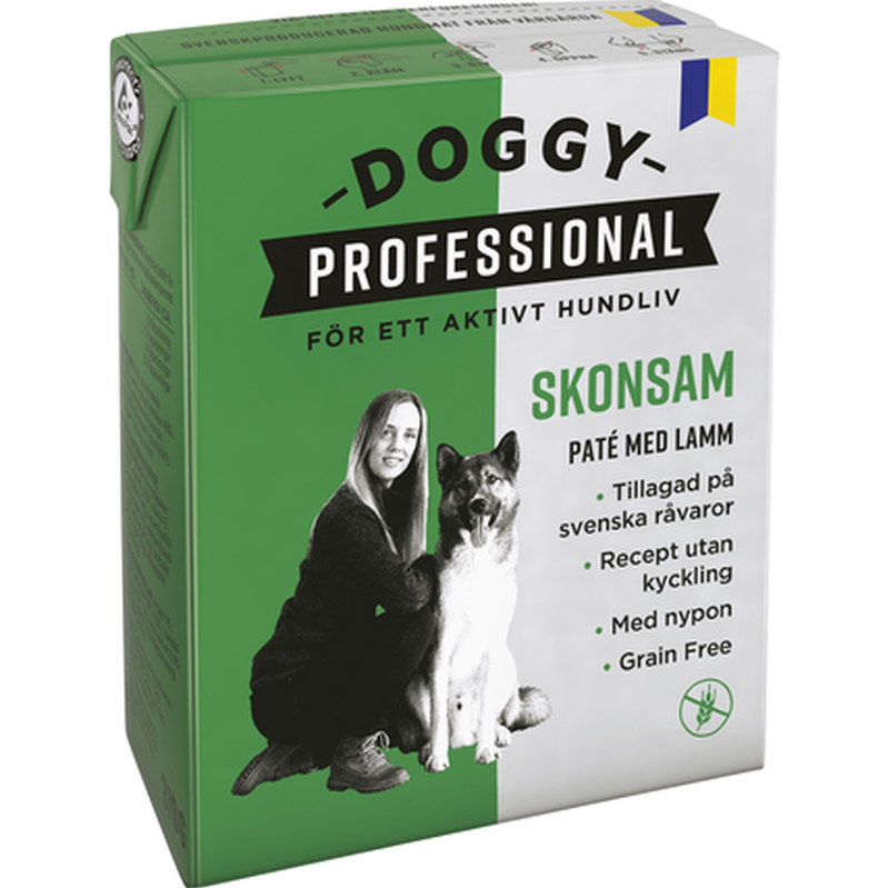 Doggy Professional - Paté Gentle 370 g - Hund - Våtfôr - Dyrekassen.no