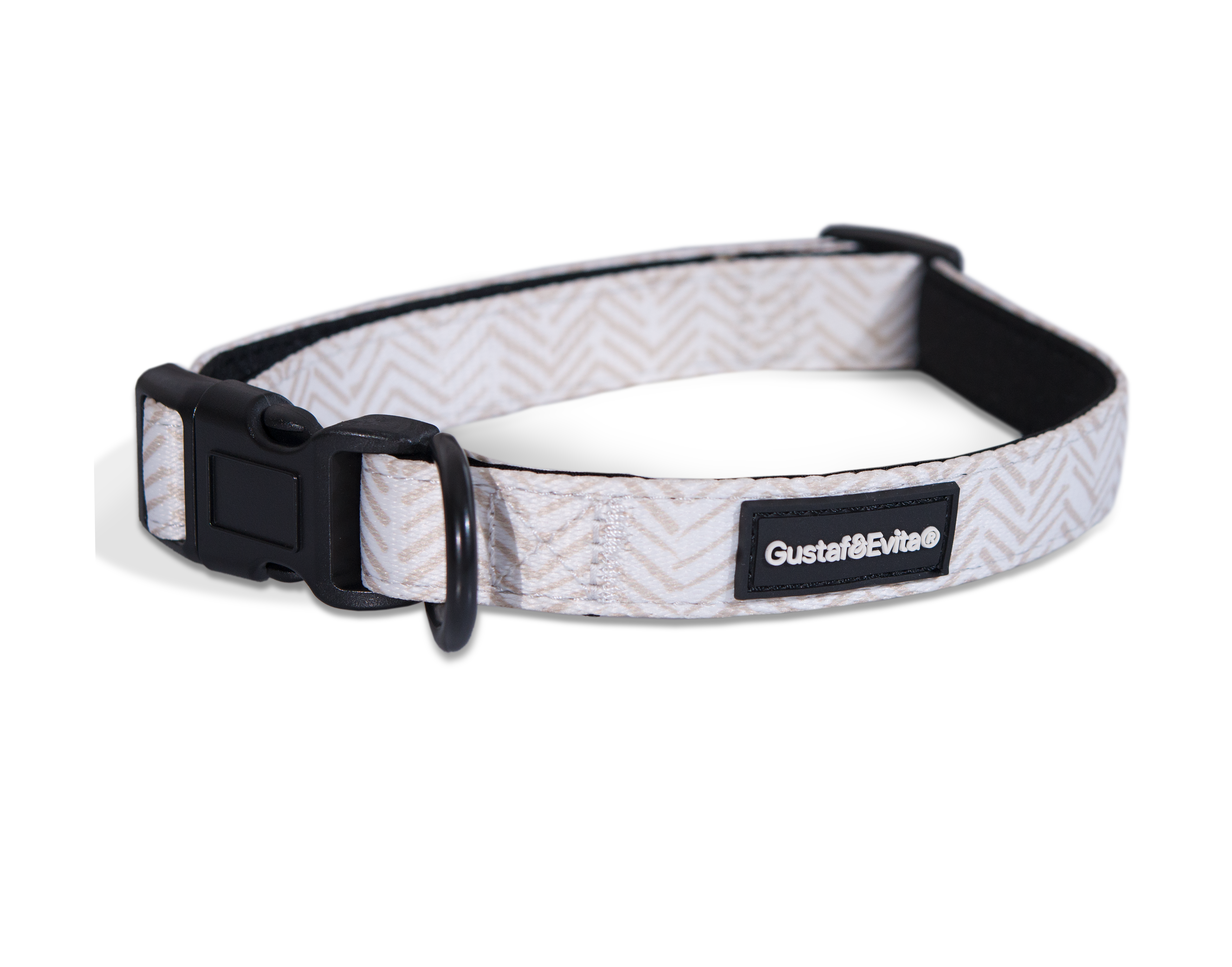 Gustaf och Evita Tyylikäs säädettävä koiran kaulus