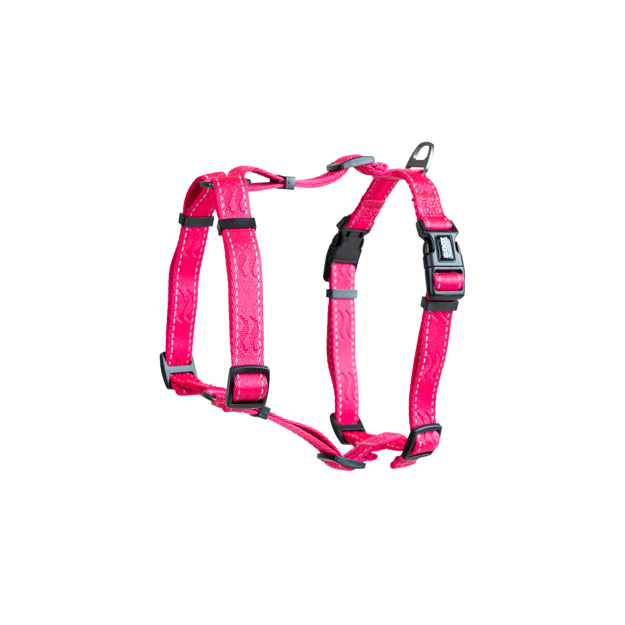 Selected by ZOO - Sele Rufus H-sele justerbar XXS/XS 10 mm x 35 cm Rosa - Hund - Hundebur - Hundeseler - Dyrekassen.no