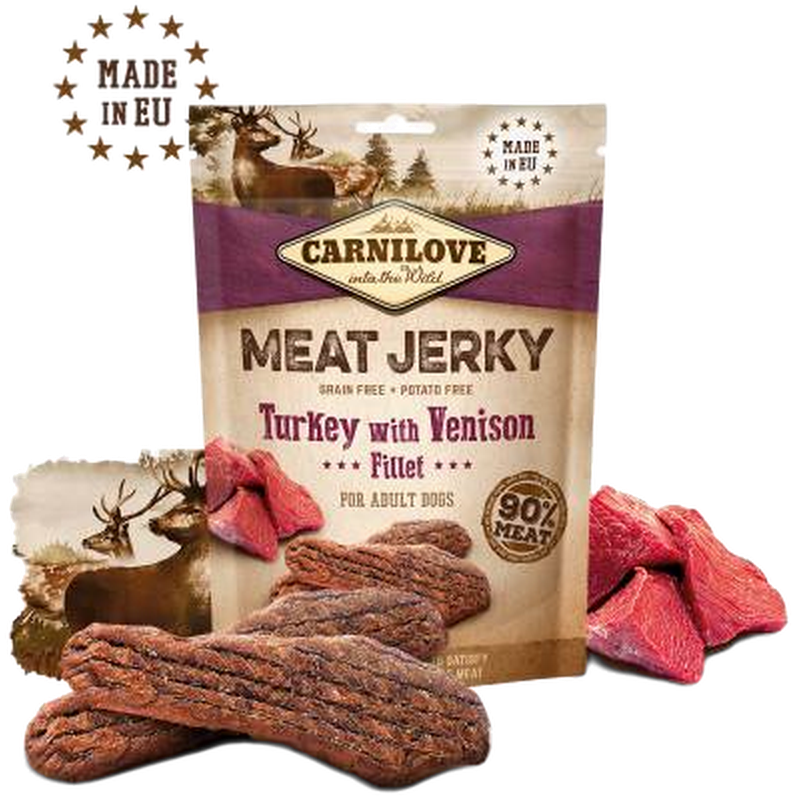 Carnilove Jerky Filets De Boeuf Et De Veau