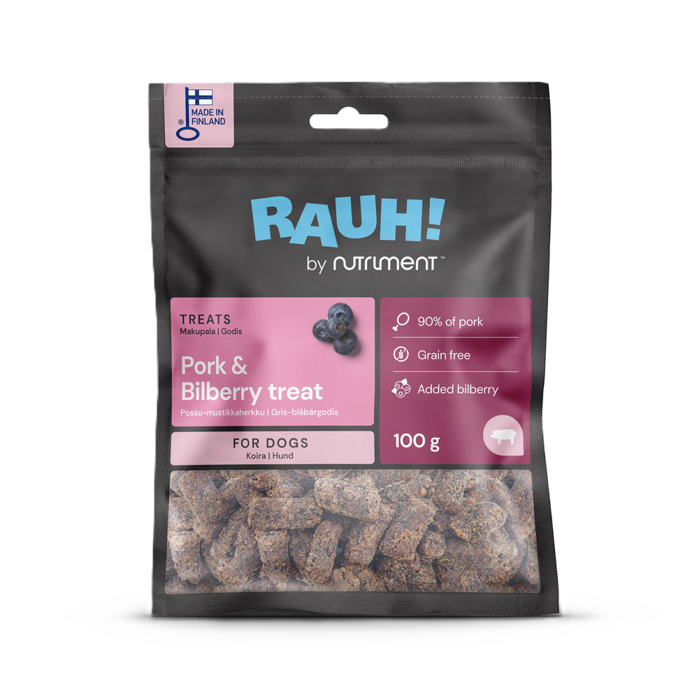 Rauh Pork-Bilberry Treat 100 g