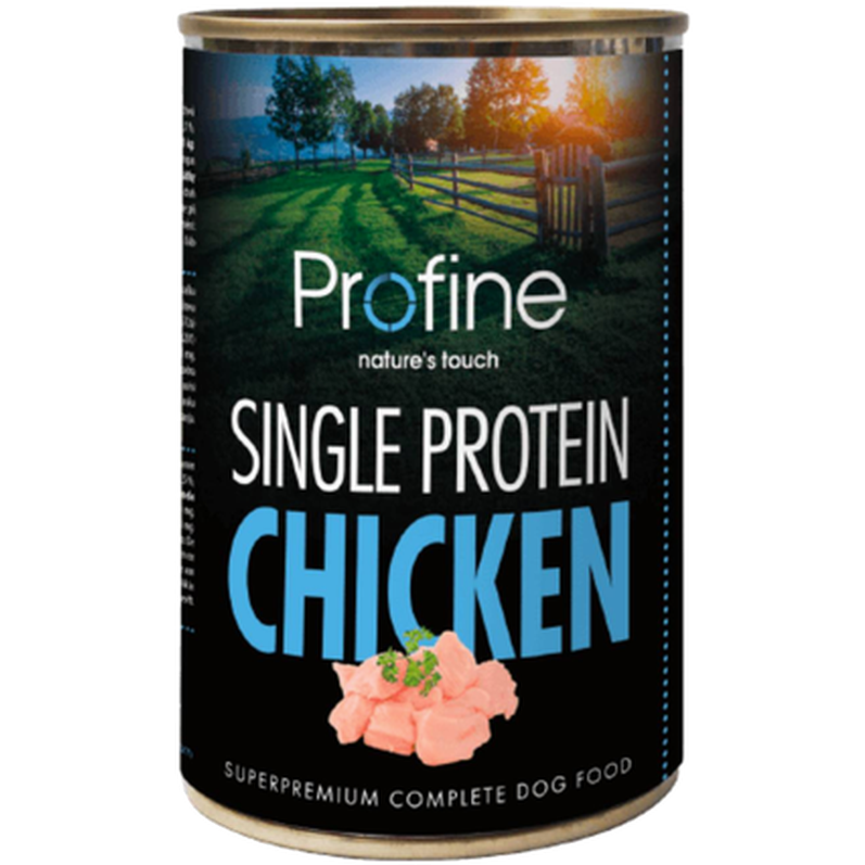 Hund Single Protein Kylling 400g