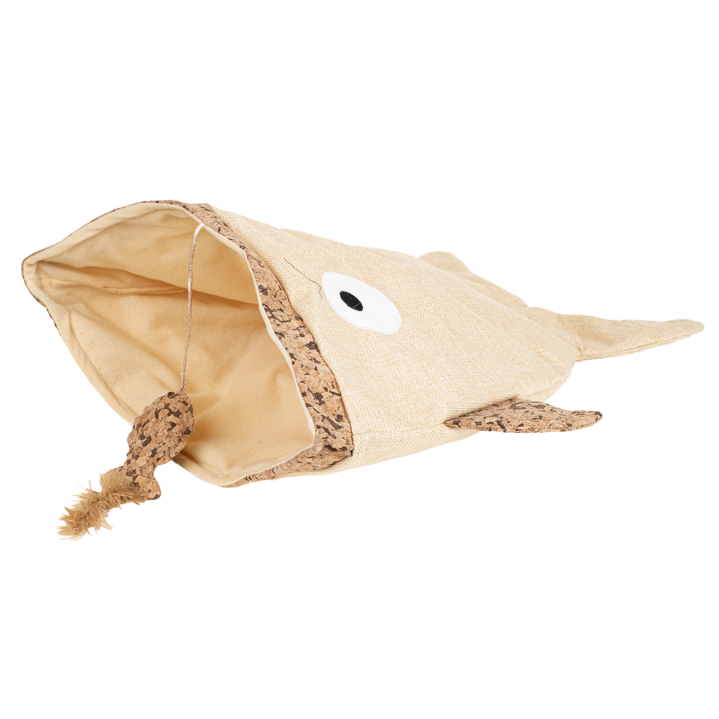 Pritax - Kattelekesekk Natural Danny, 46x39x2cm, Brun - Katt - Kattemøbler - Kloremøbler - Kattesenger og kattehuler - Dyrekassen.no