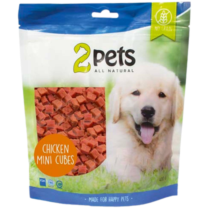 Dogsnack MiniCubes Chicken 400 g