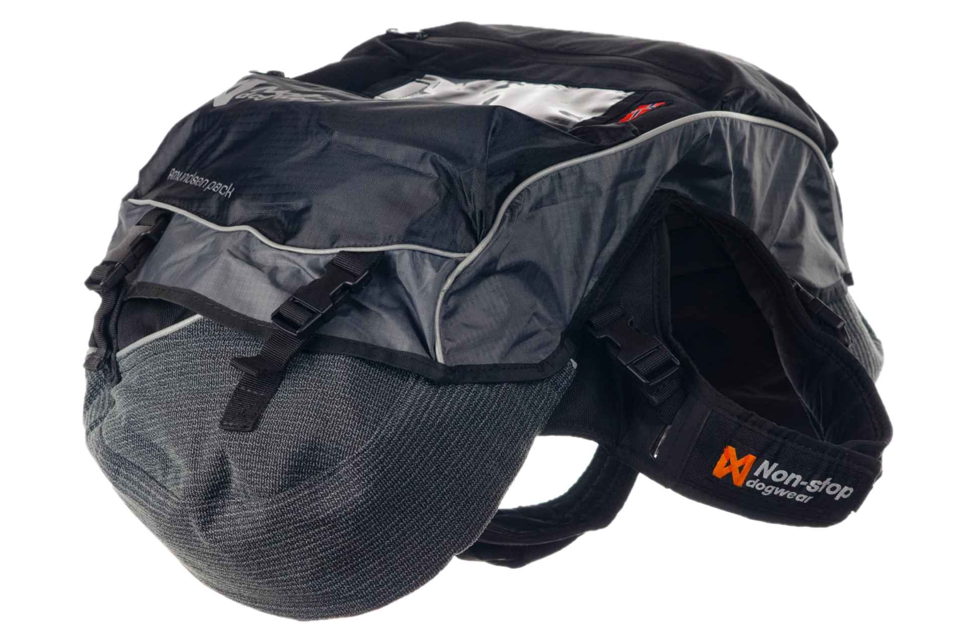 Amundsen-pakke svart/grå 2XS