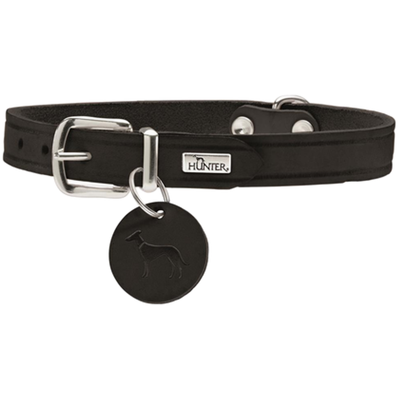 Hunter - Dog Collar Aalborg Black 28-33 cm - Hund - Hundebur - Hundehalsbånd - Dyrekassen.no