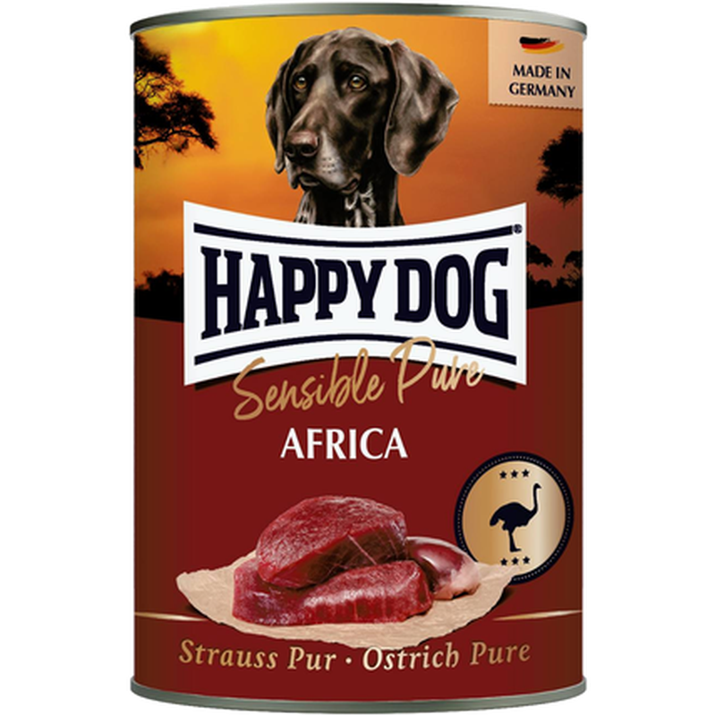 Wet Dog Food Tinned GrainFree 100% Ostrich 400g
