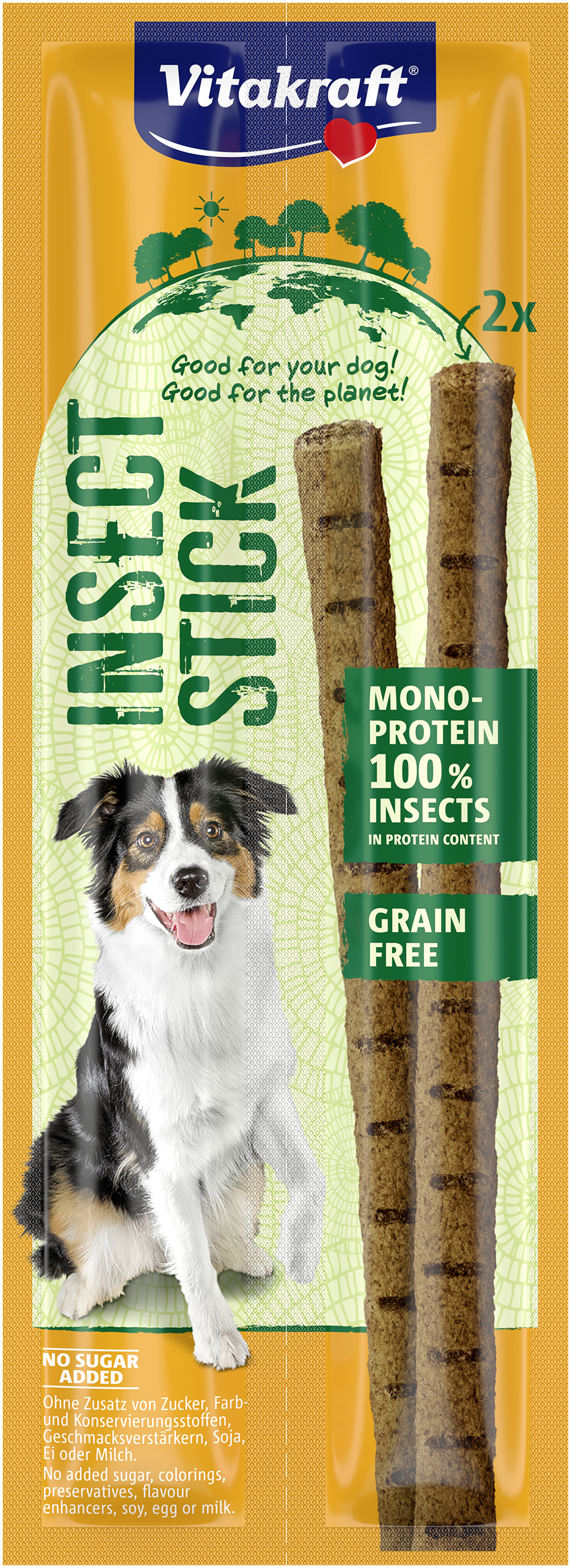 Vitakraft - Insektpinne 2-pakning - Hund - Hundegodteri - Dyrekassen.no