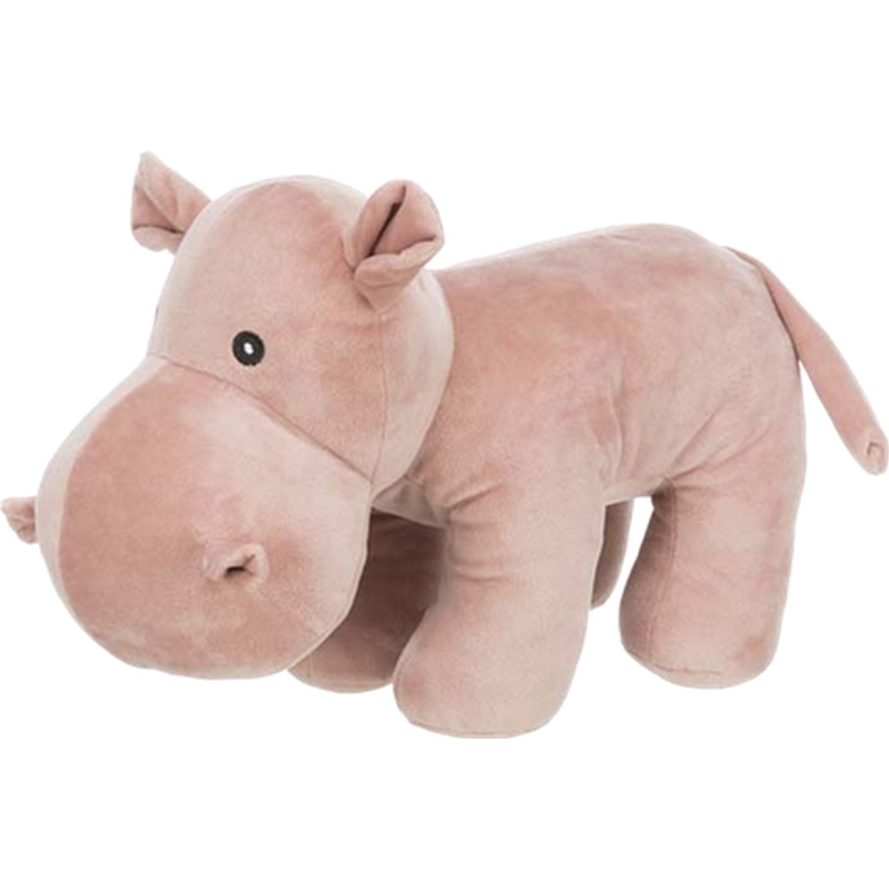 Trixie - Flodhestplysj rosa 25 cm - Hund - Klær og dekken - Sokker og sko - Kosedyr og bamser - Dyrekassen.no