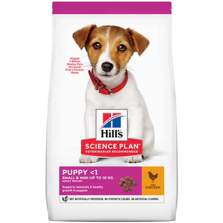 Hills Science Plan - Puppy Small & Miniature Chicken - Dry Dog Food 6 kg - Hund - Hundefôr - Dyrekassen.no