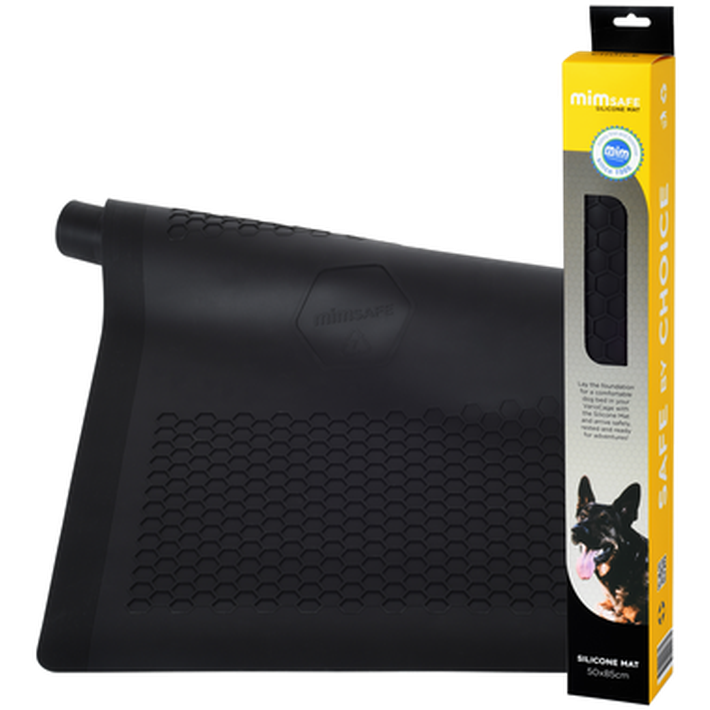 MimSafe - Silikonmatte - Silikonmatte svart 85 x 50 cm - Hund - Utstyr - Refleks - Dyrekassen.no