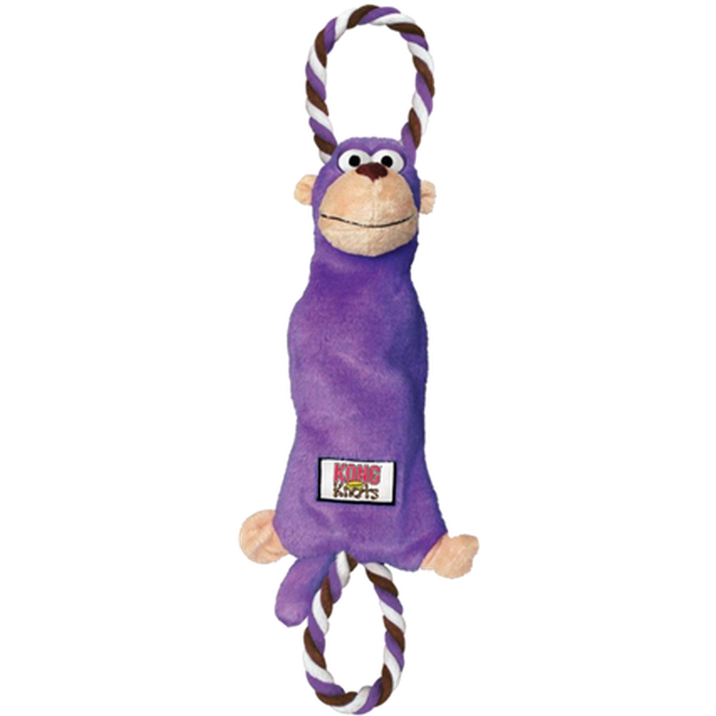 Kong Tugger Knots Monkey Hundeleketøy Small/Medium 36cm