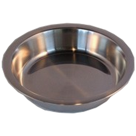 Låga Rostfria Matskålar Gray 2,8 L