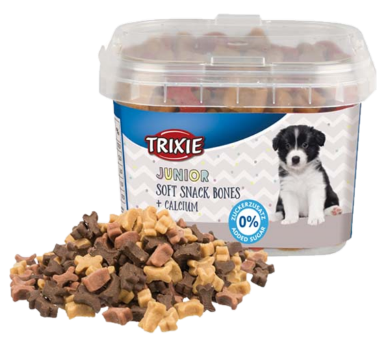 Trixie Junior myke snackbein med kalsium, 140 g