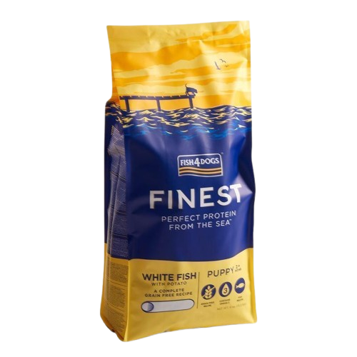 Fish4Dogs - Puppy Finest med hvit fisk små biter 6kg - Hund - Hundefôr - Dyrekassen.no