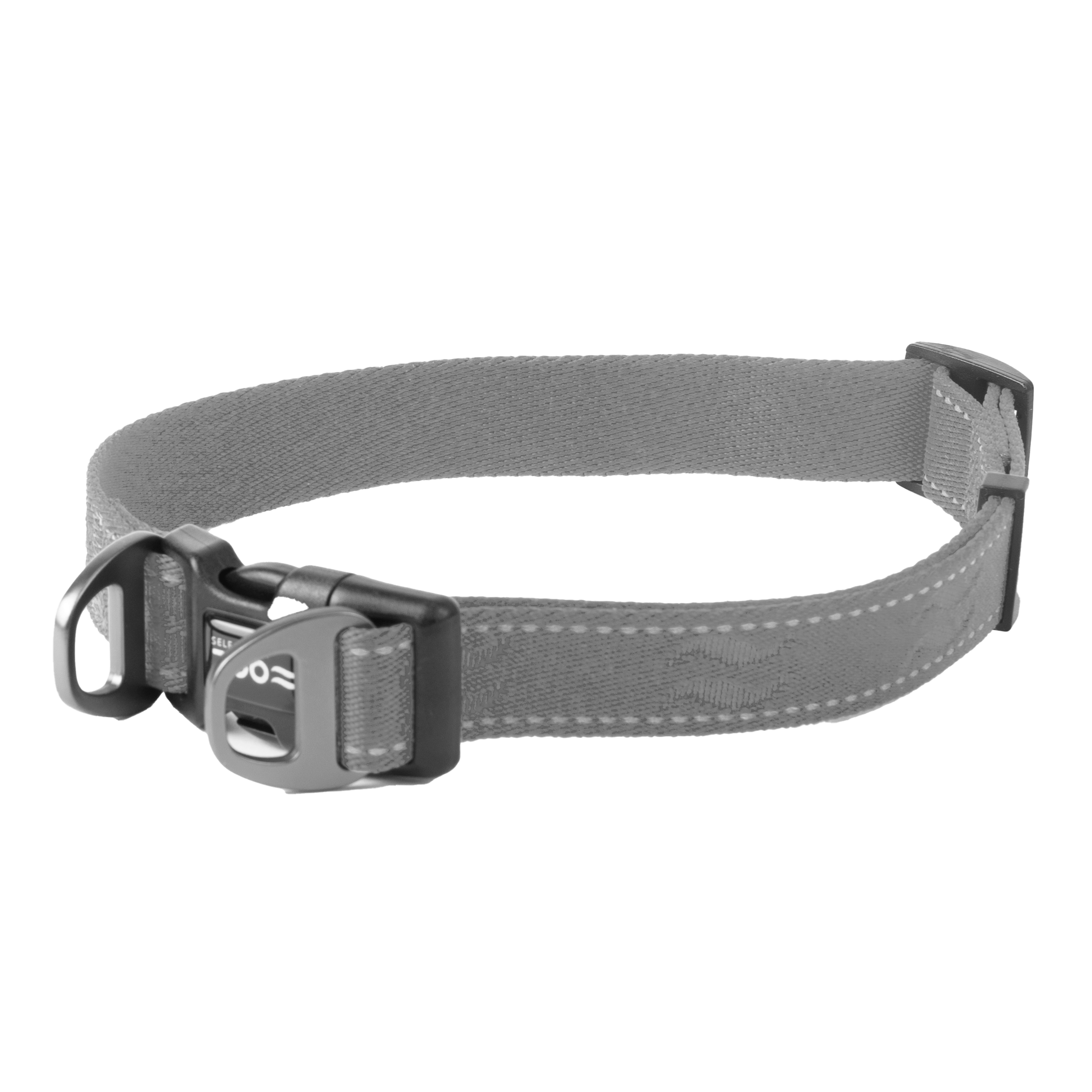 Selected by ZOO Hundehalsbånd Rufus justerbart Grå