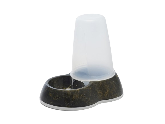 Loop Food Store Large Marble - Marmor svart gull