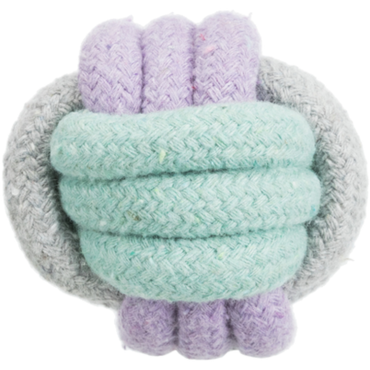 Trixie Junior Rope Knot Ball Flerfarget Ø 6 cm