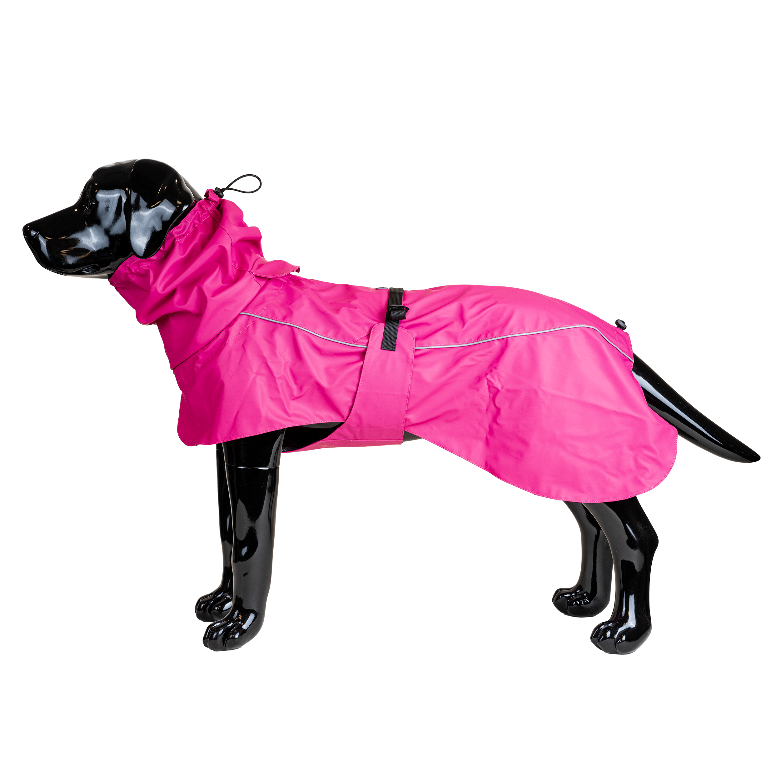 Regnfrakk Drop, XL, 50cm, Rosa