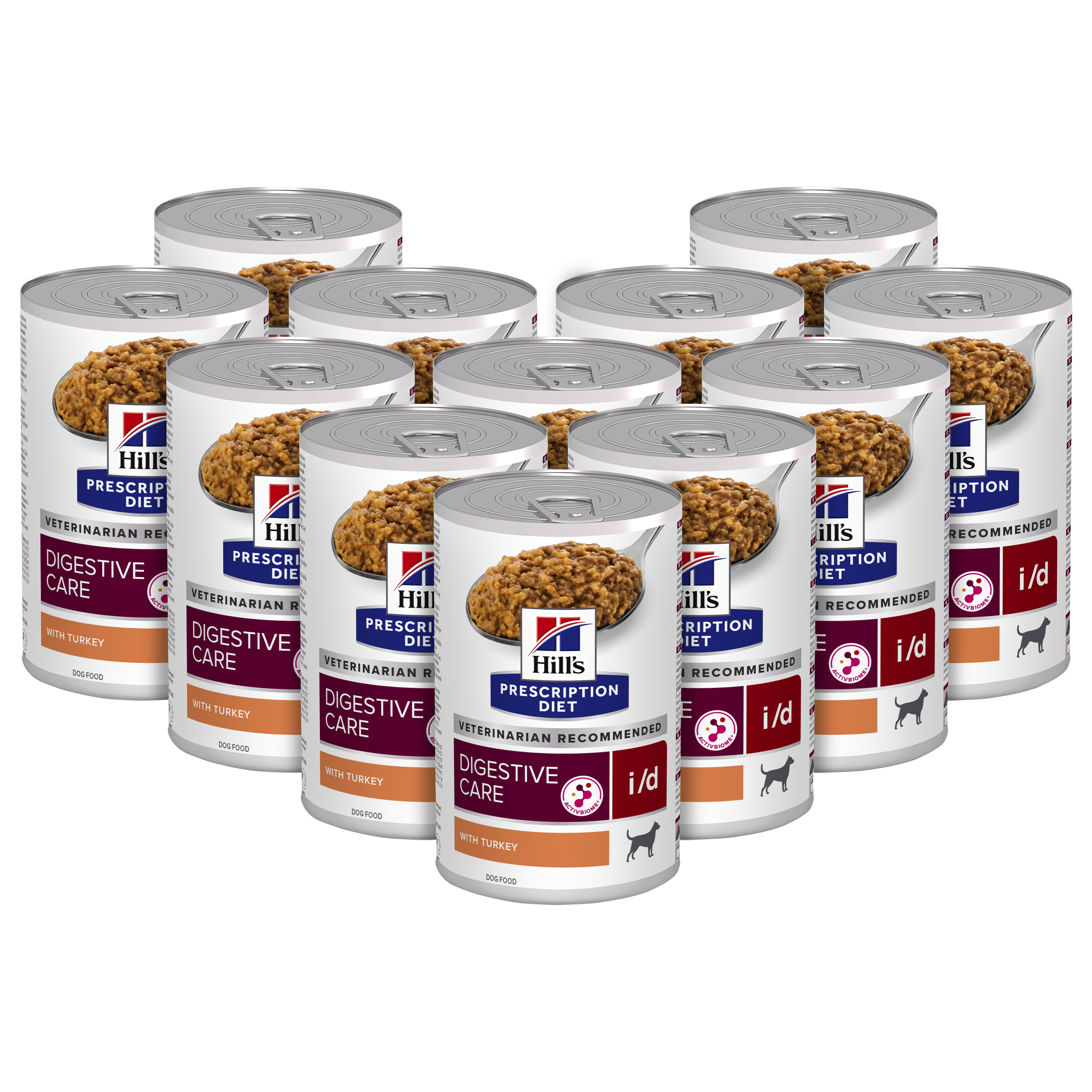 Hill's Prescription Diet Dog - i/d Digestive Care kalkun hermetikk - våtfôr til hund 360 g x 12 - Katt - Helse og pels - Kosttilskudd - Veterinærfôr -