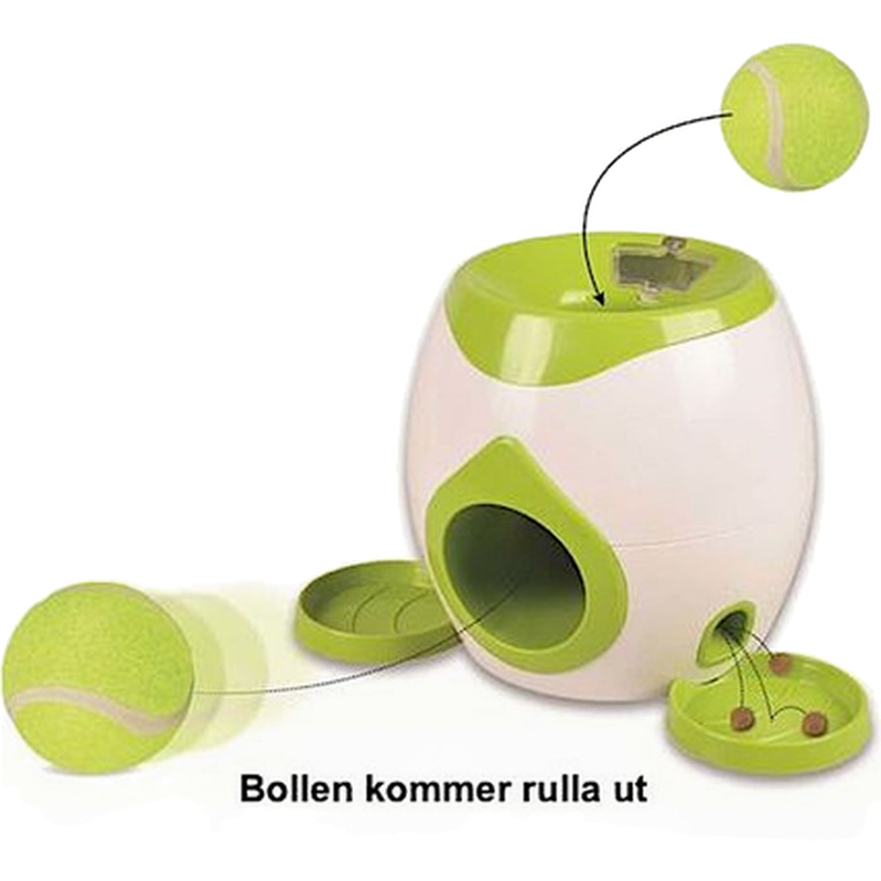 Interaktiv apport- og godbiterleke Wilson Green 29 x 19 x 18 cm