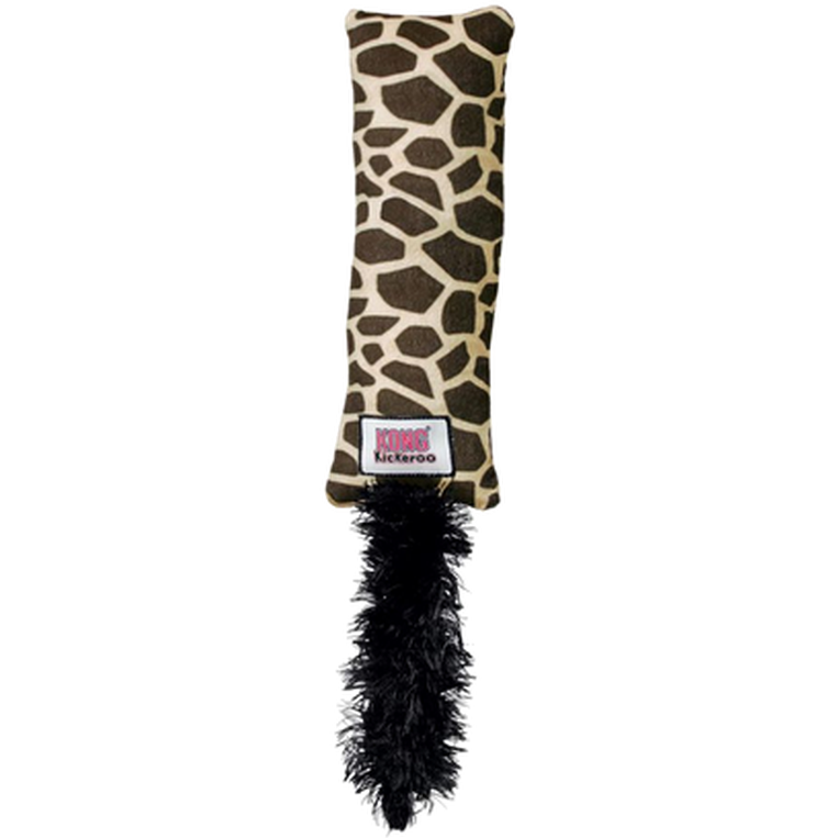 Kattebryting Kickeroo Giraffmønster Kattemynte-leketøy 29cm