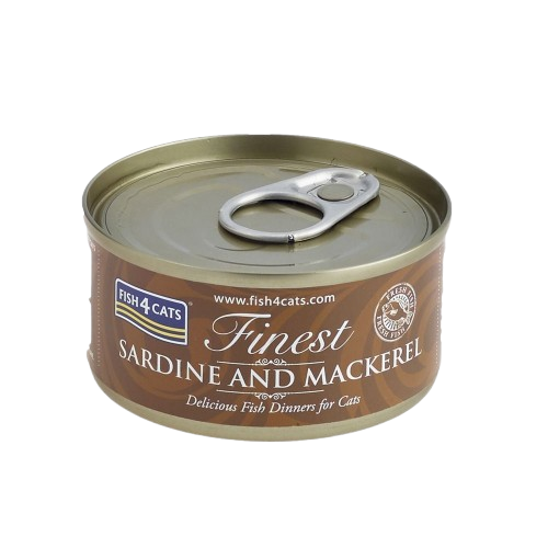 Fish4Cats - Våtfôr med sardin og makrell 70g - Katt - Helse og pels - Kosttilskudd - Våtfôr - Dyrekassen.no