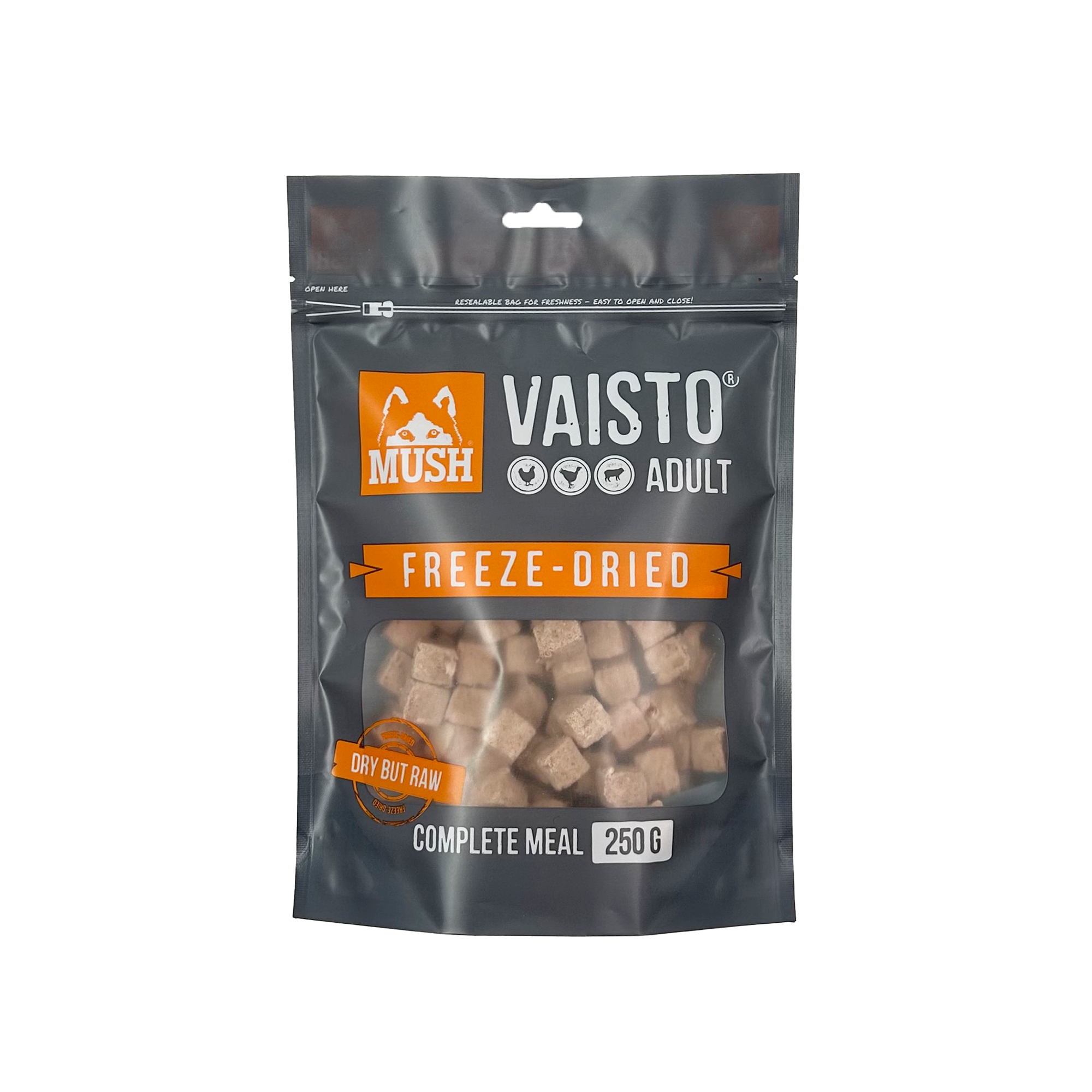 Vaisto Grey Frysetørket 250 g