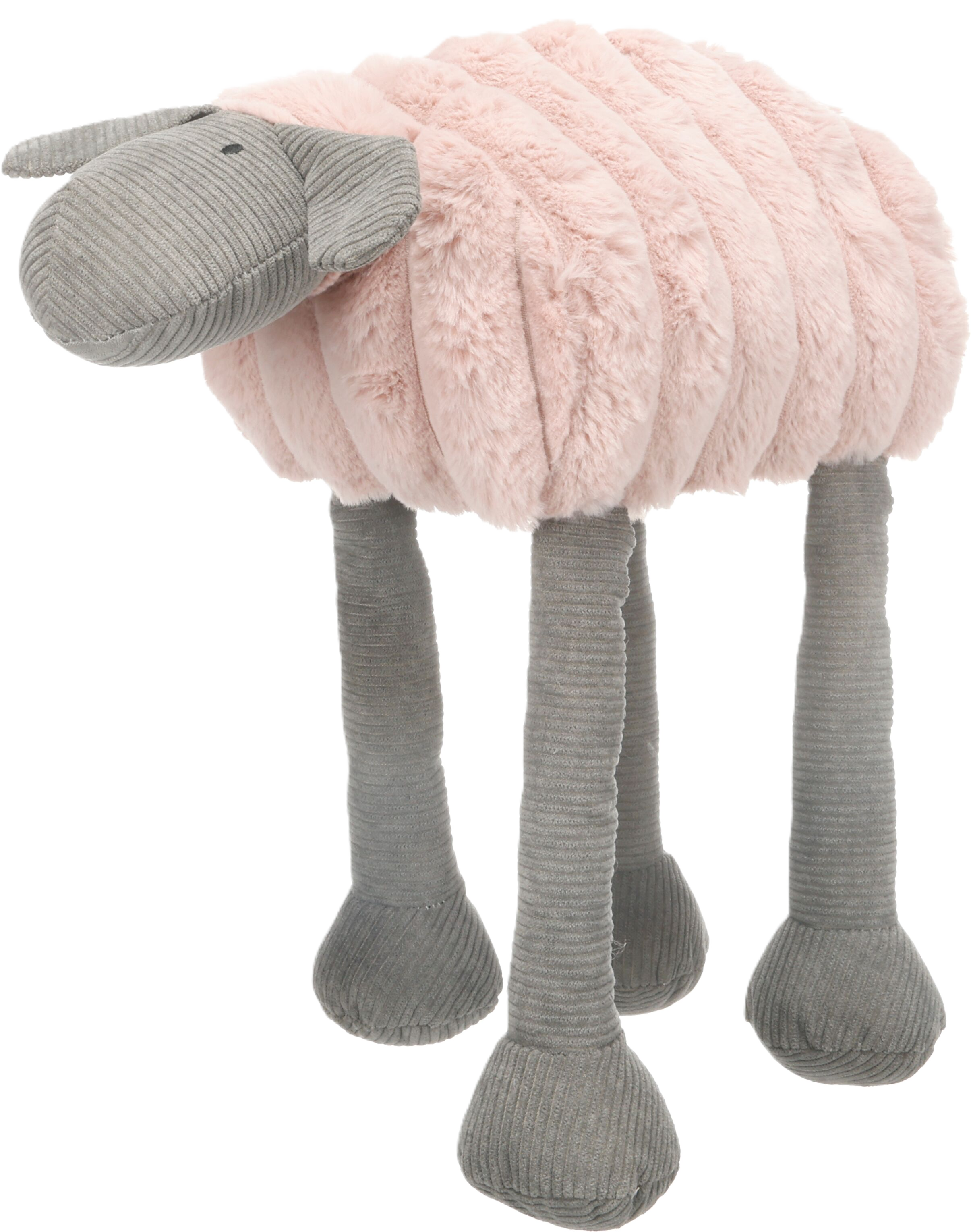 Flamingo Flamingo Hundleksak Ribola Sheep lying Rosa