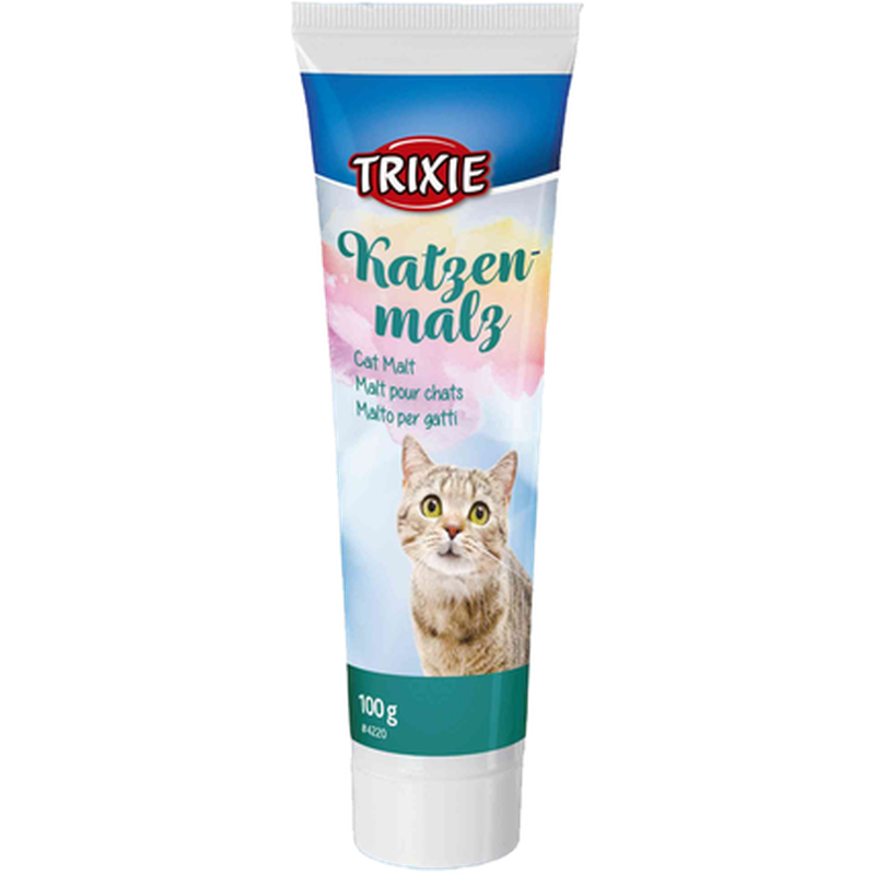 Trixie - Cat Malt Digestion & Hair Balls 100 g for katter - Smådyr - Aktivisering - Hinder og tunnel - Kosttilskudd og vitaminer - Dyrekassen.no