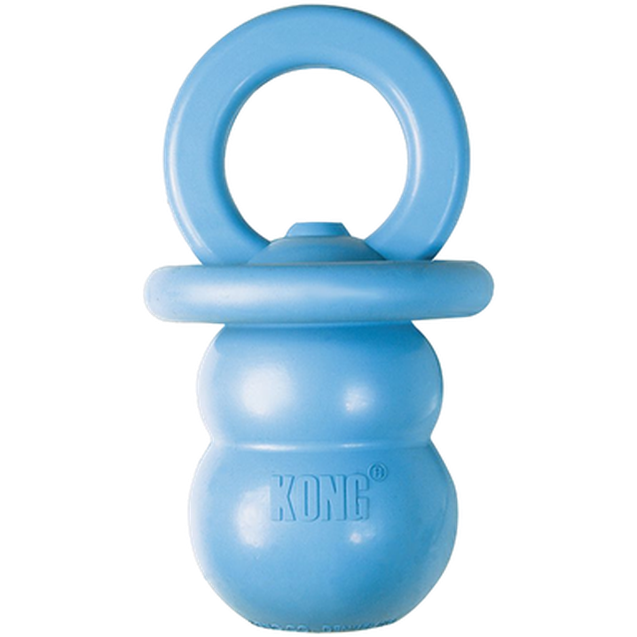 Kong - Puppy Binkie Small Rosa/Blå - Hund - Hundeleker - Dyrekassen.no