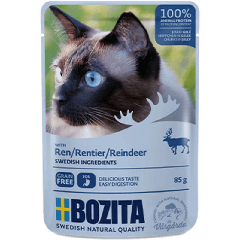 Bozita Katt Feline Pouch Reineer in Jelly