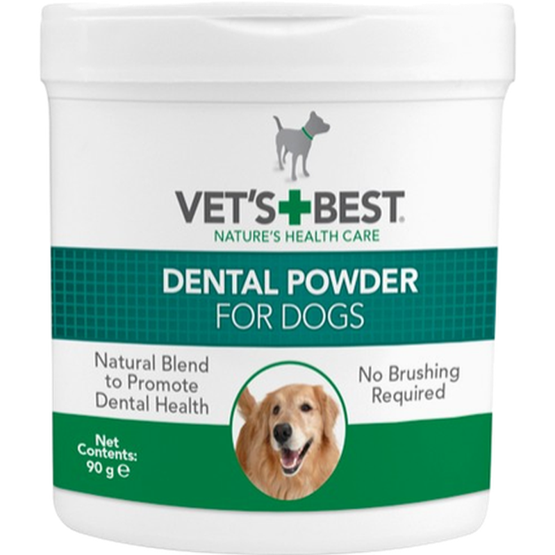 Vet's Best - Advanced Dental Powder for hunder 90 g - Katt - Helse og pels - Hygiene - Kattepleie - Dyrekassen.no