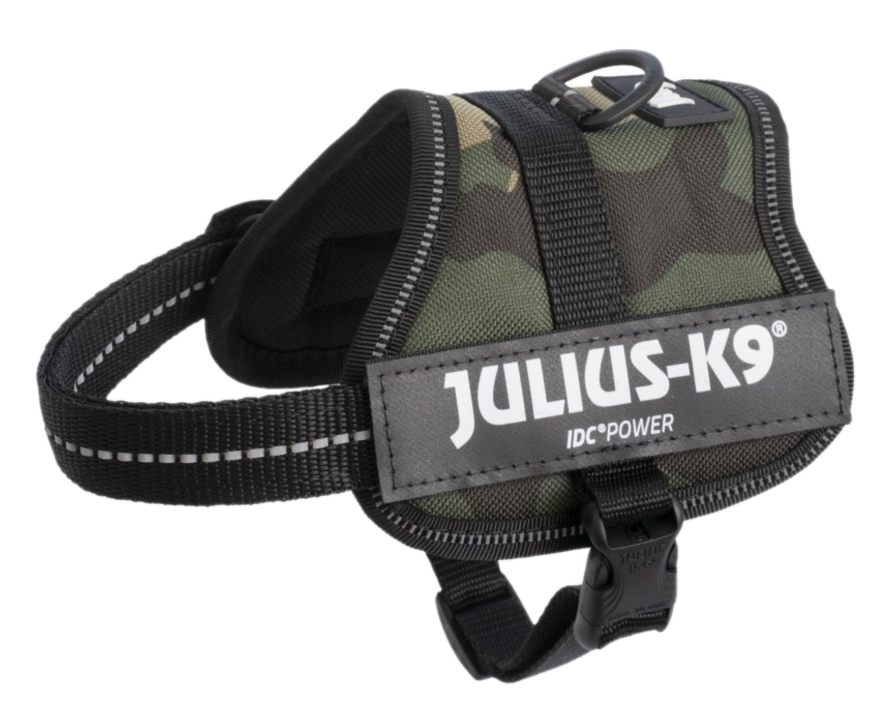 Julius-K9 - IDC Power-sele Kamuflasje Baby 2 - Hund - Hundebur - Hundeseler - Dyrekassen.no