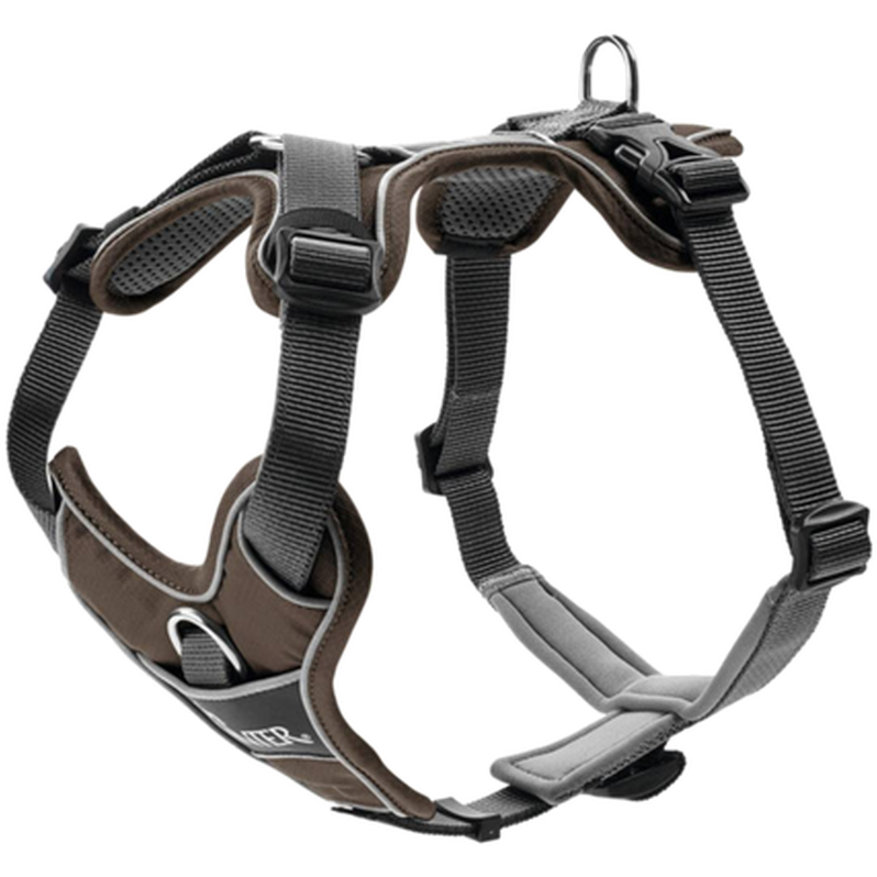 Hunter - Dog Harness Divo Brown Large/X-Large - Hund - Hundebur - Hundeseler - Dyrekassen.no