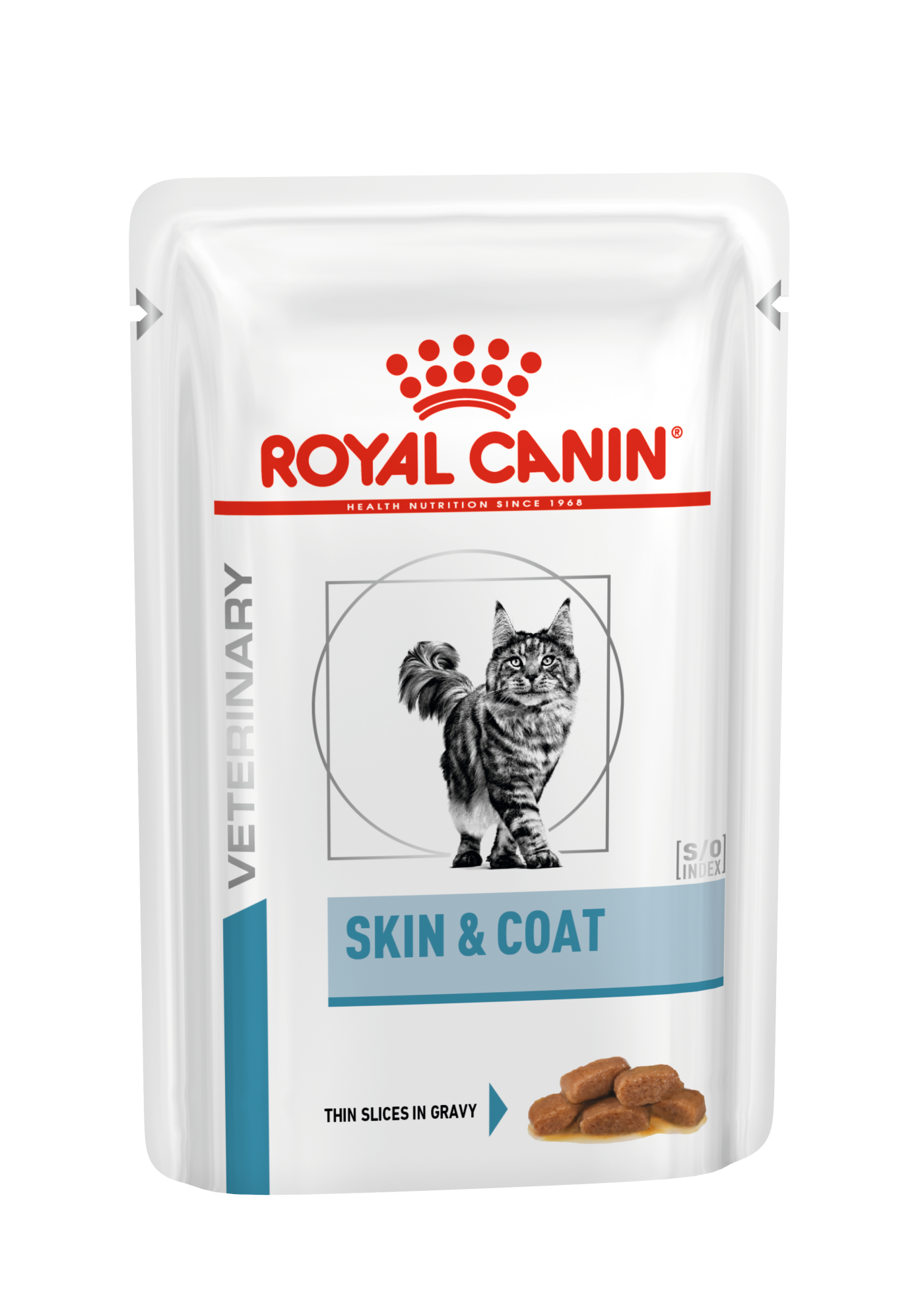 Royal Canin Veterinary Diets Cat - Wet Cat Skin & Coat Formula 85 g x 12 stk - porsjonsposer - Katt - Helse og pels - Hygiene - Kattemat -
