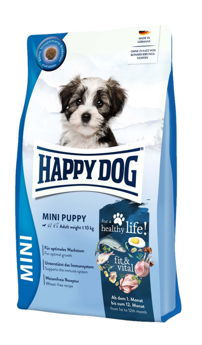 Happy Dog - Supreme Young Mini Baby & Junior 4kg - Hund - Hundefôr - Dyrekassen.no