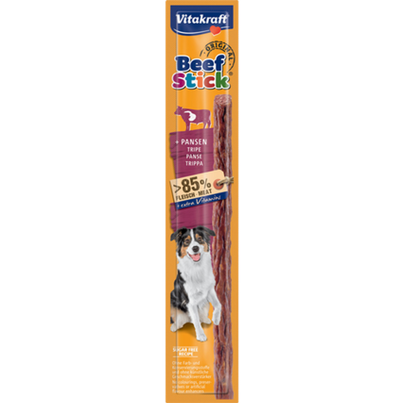 Vitakraft - Biff-Stick Salami Vom 50 x 12g - Hund - Hundegodteri - Dyrekassen.no