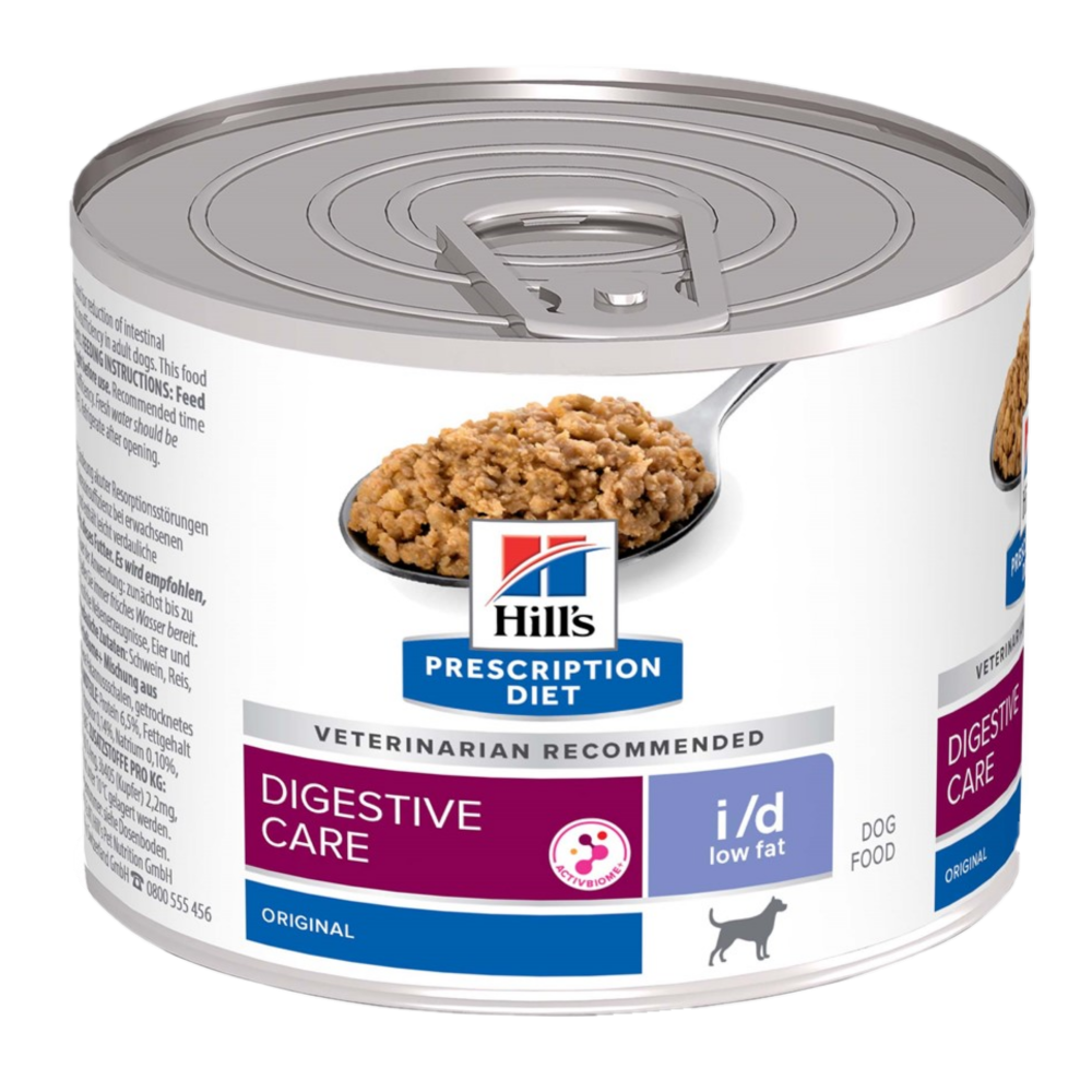 Hill's Prescription Diet Dog - i/d Digestive Care Low Fat Original hermetikk - våtfôr til hund 200 g - Katt - Helse og pels - Kosttilskudd -