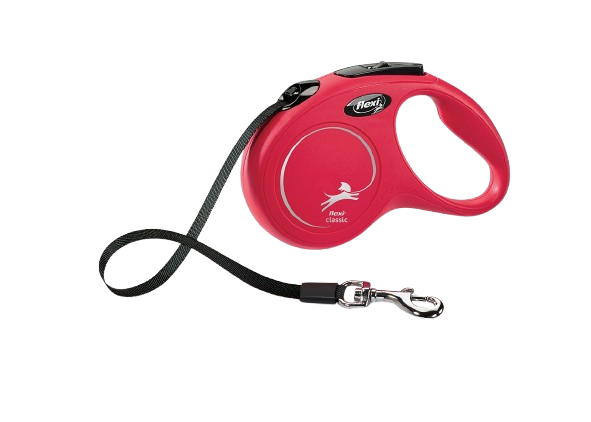 Flexi Rullebånd New Classic Tape Red