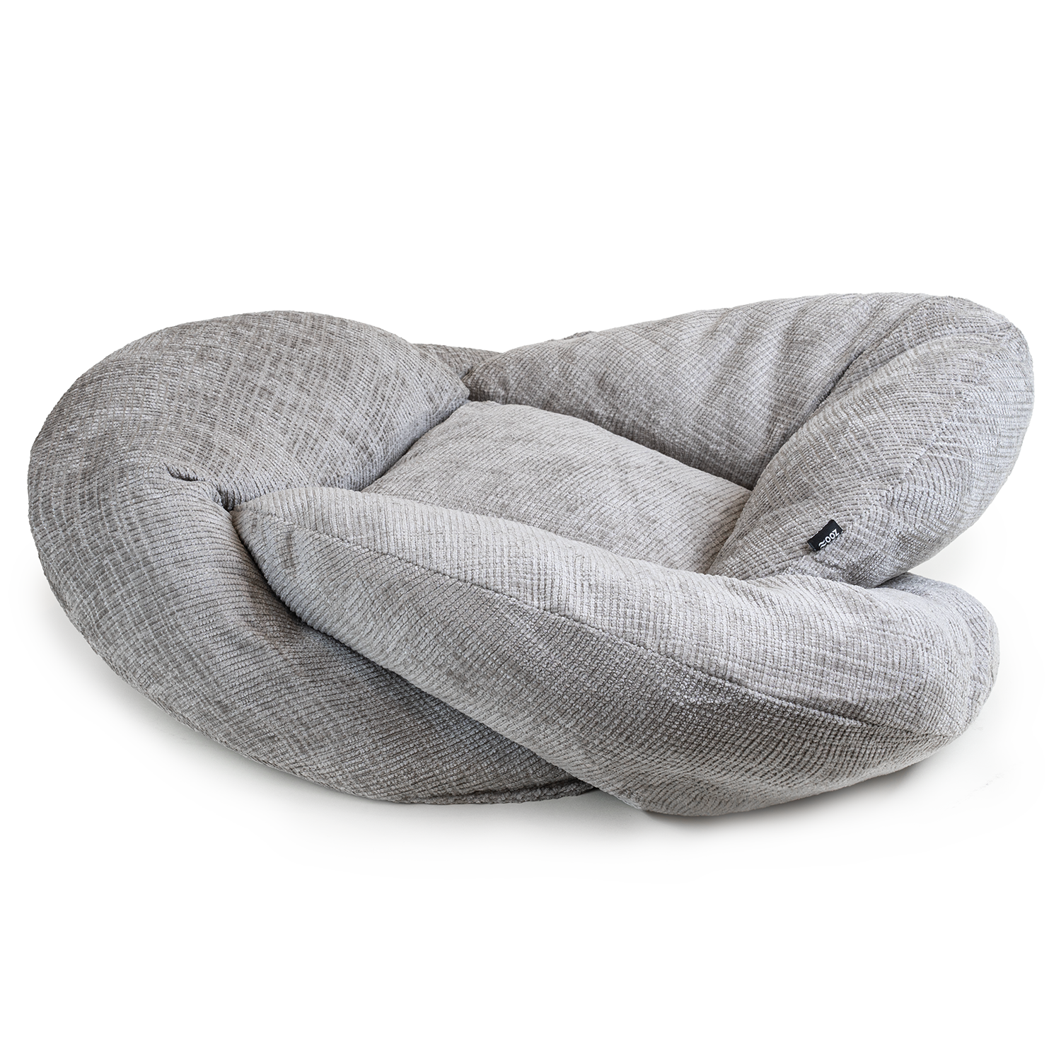 Selected by ZOO Sengeblomst, XL, 85x85x20cm, Grå