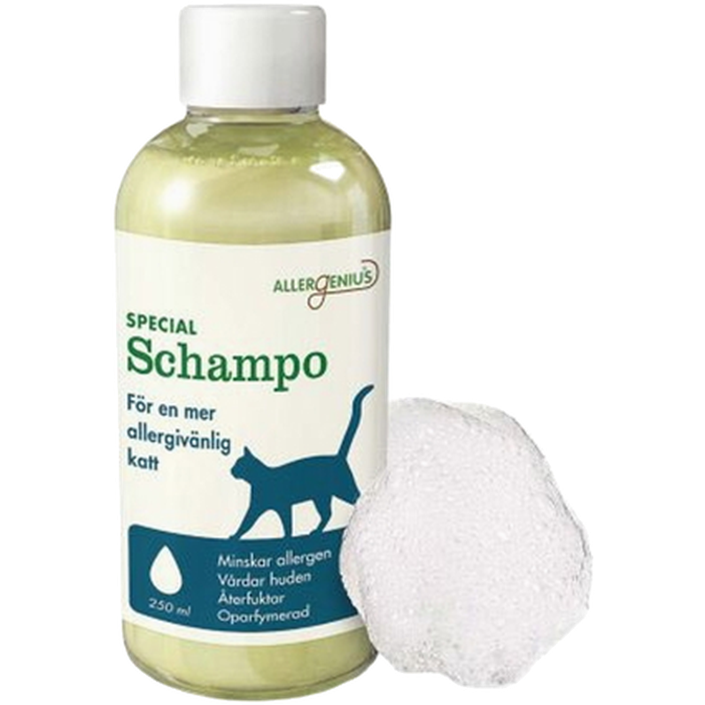 Allergenius - Cat Special Shampoo 250 ml - Katt - Helse og pels - Hygiene - Kattepleie - Katteshampo og balsam - Dyrekassen.no