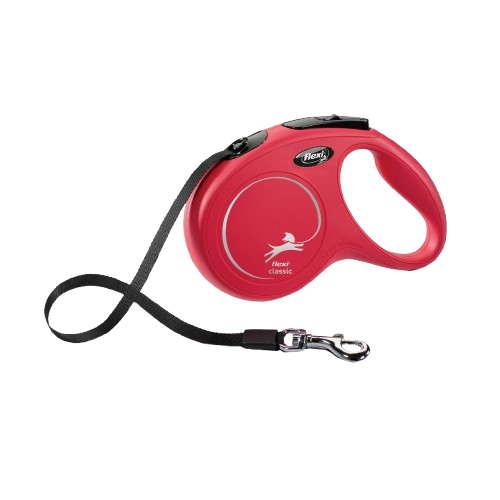 Flexi Rullebånd New Classic Tape Red