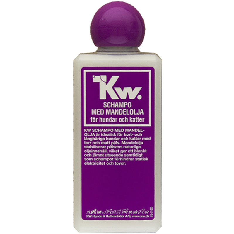 KW - Mandeloljesjampo 200 ml - Hund - Hundepleie - Shampoo og balsam - Dyrekassen.no