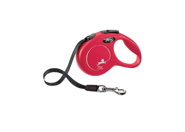 Flexi Rullebånd New Classic Tape Red