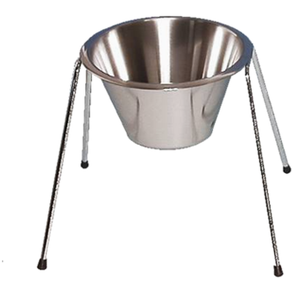 Rostfri Matbar 25 cm hög, passar till Lexi's 2 liters skålar. Skål ingår ej