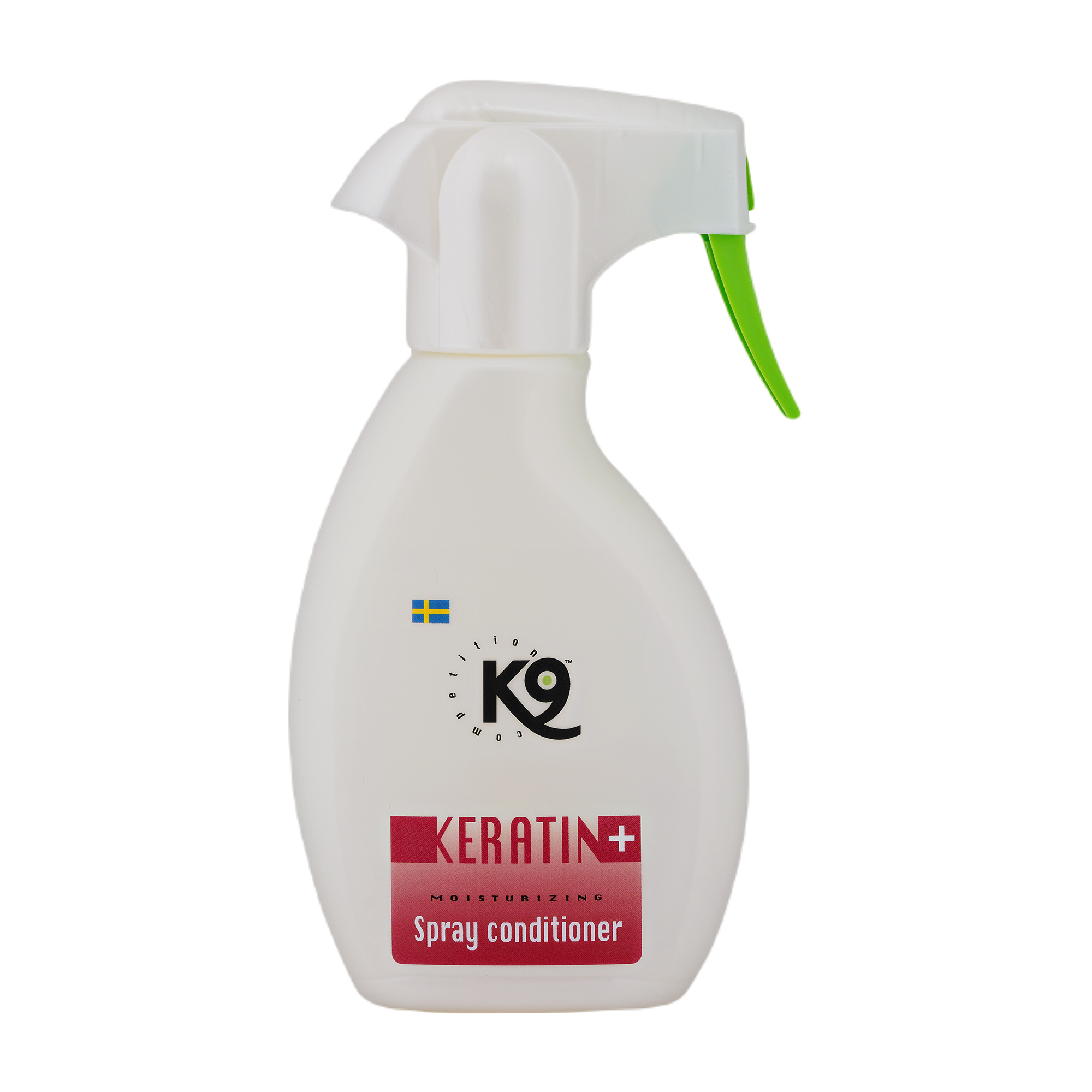 K9 Competition - Keratin+ Coat Repair Moisturizer Leave In Spray Ultra-Restorating White 250 ml - Hund - Hundepleie - Shampoo og balsam -