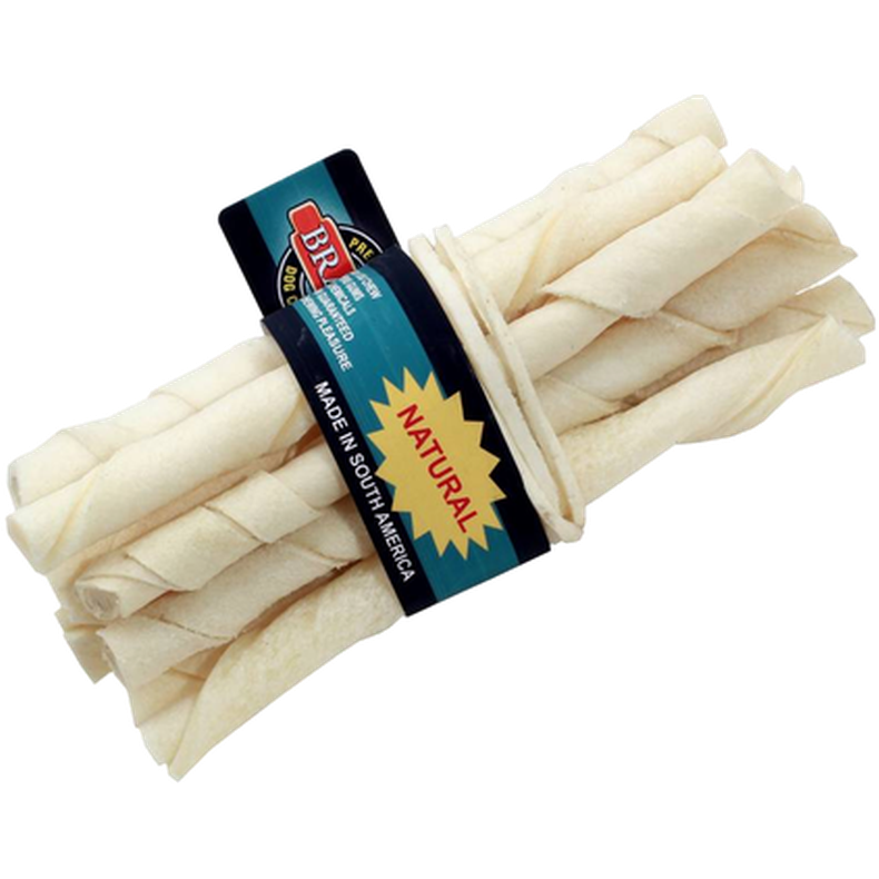 Twisted Leg Smal Natural 10-pakning, 12,5 cm