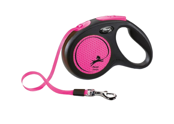 Flexi Rullebånd New Neon Tape Pink